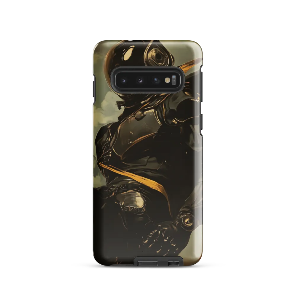 Ethereal Explorer: The Enigmatic Astronaut | Phone Case |  S10 | Tough Case | Glossy
