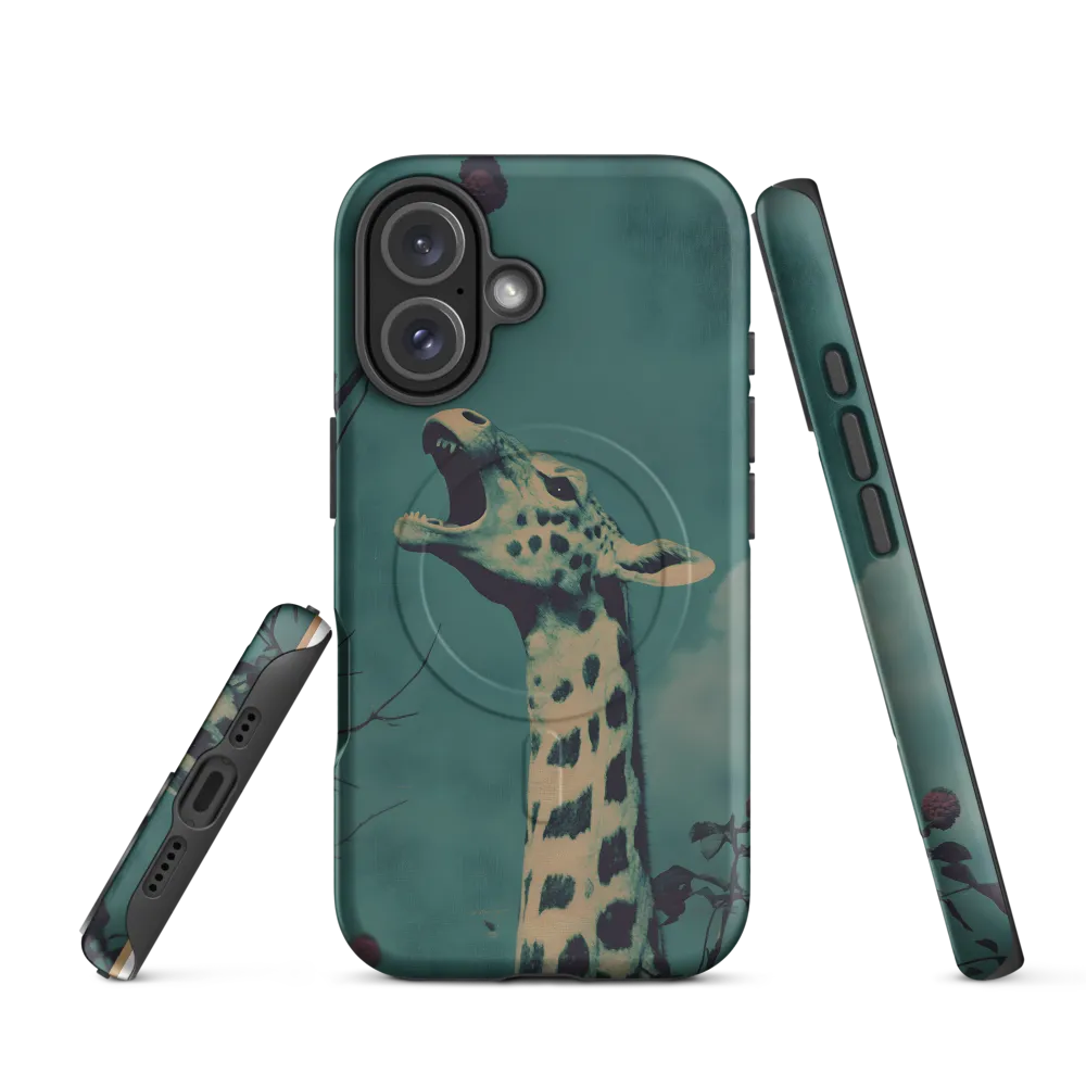 Whispers of the Tall: A Surreal Giraffe Encounter
