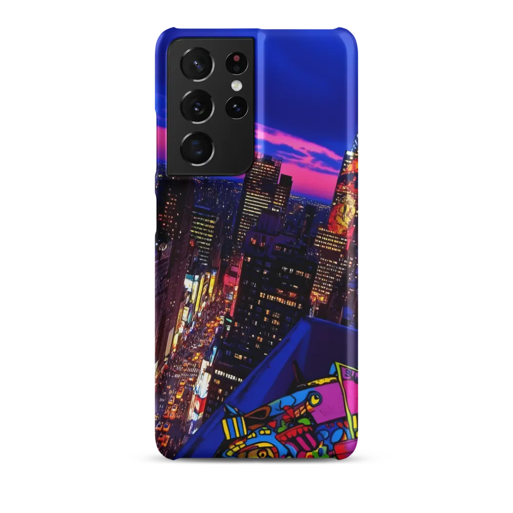 Neon Twilight: A City in Vibrance