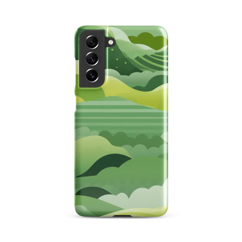 Tranquility in Green Waves