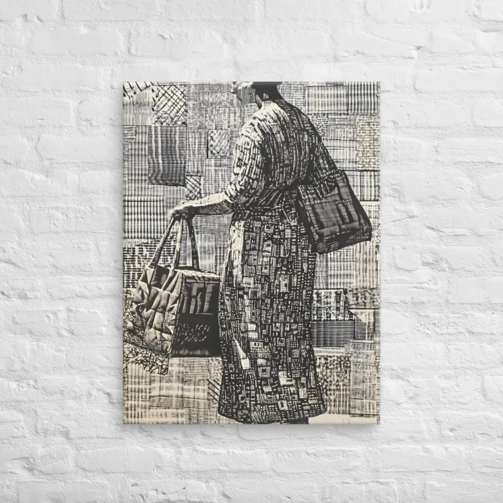 Urban Reflections: A Shopping Narrative | Canvas | 24″×32″