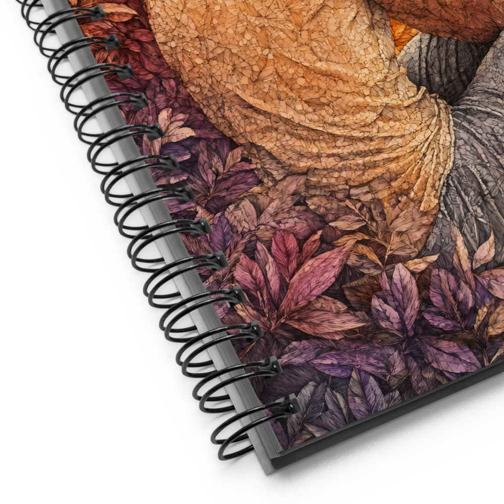 Whispers of Autumn | Spiral Notebook