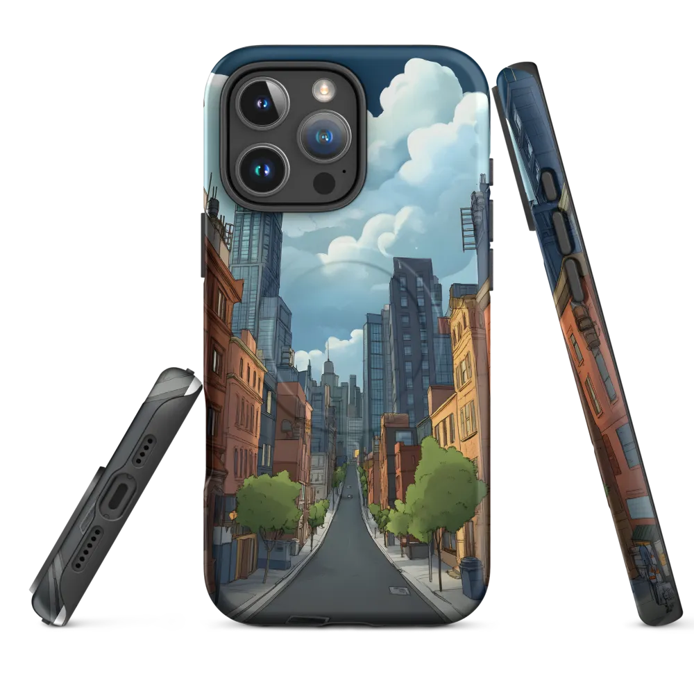 Urban Serenity: A Digital Cityscape