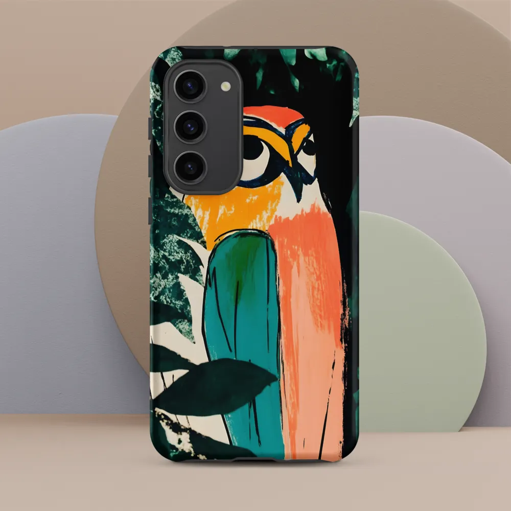 Camouflaged Majesty: The Abstract Owl
