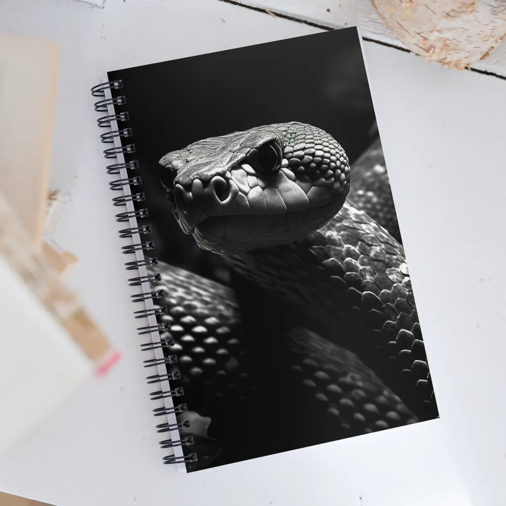 The Serpent's Gaze | Spiral Notebook