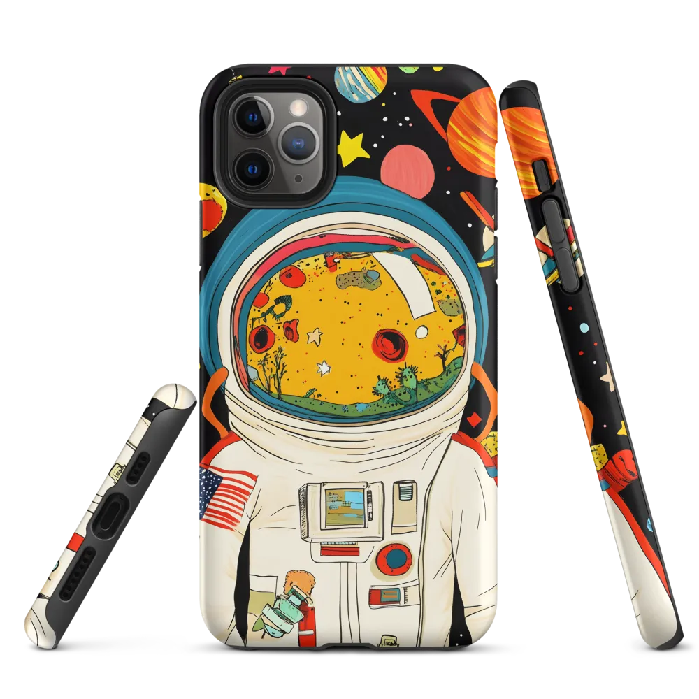 Cosmic Curiosity: Journey Within the Helmet