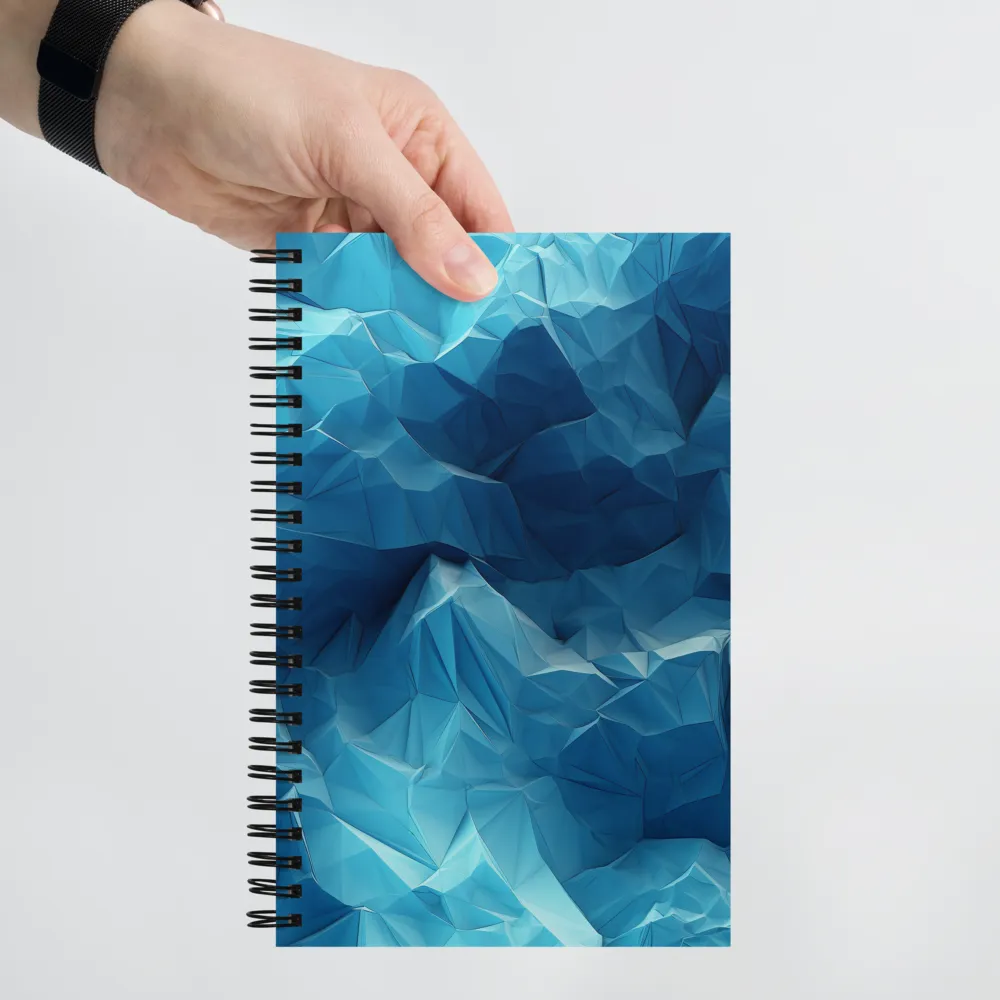 Serenity in Blue | Spiral Notebook