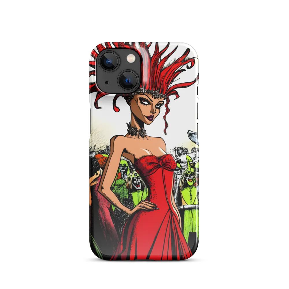 Fiery Elegance: A Fashion Statement