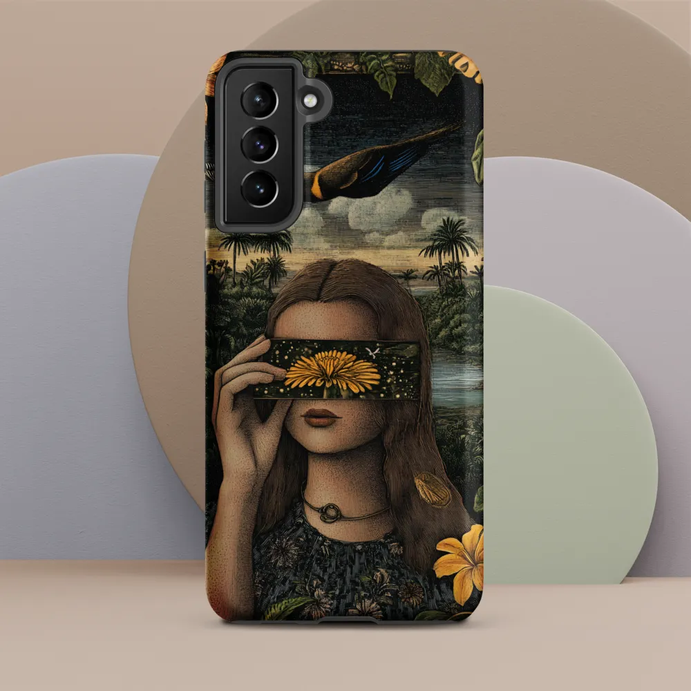 Veil of Nature: A Surreal Embrace
