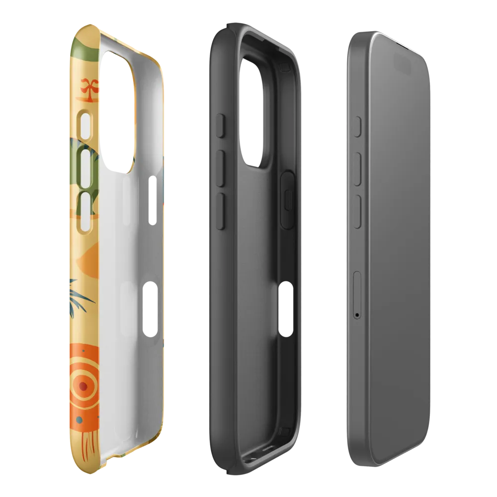 Prehistoric Playtime | Phone Case |  16 Pro | Tough Case | Glossy