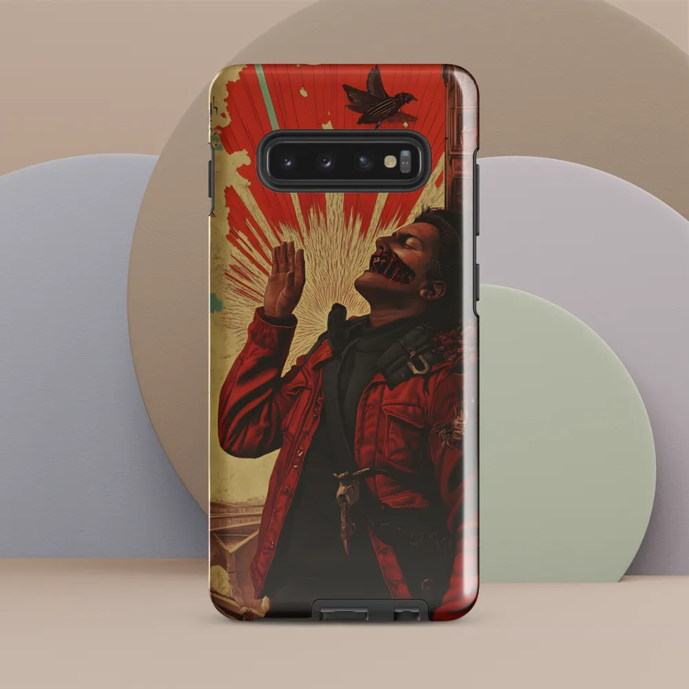 Defiant Echoes of Ruin | Phone Case |  S10 Plus | Tough Case | Glossy