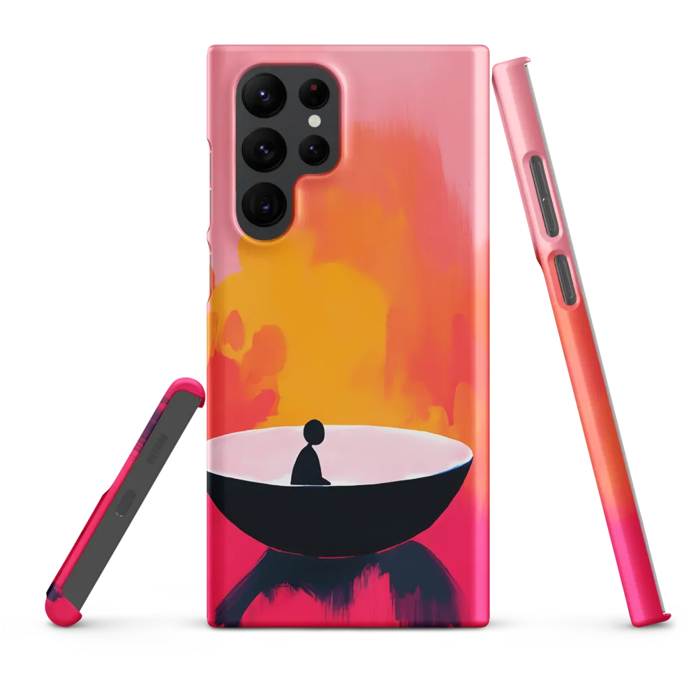 Reflections of Solitude | Phone Case |  S22 Ultra | Snap Case | Matte