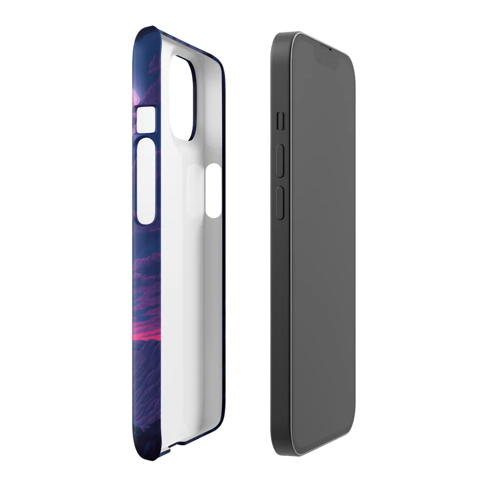 Moonlit Solitude | Phone Case |  14 | Snap Case | Glossy