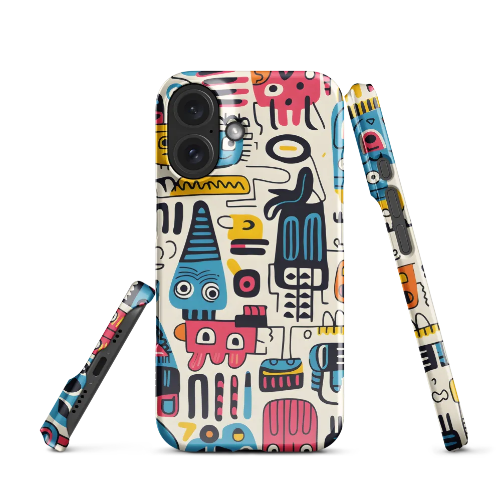 Vibrant Whimsy | Phone Case |  16 | Snap Case | Glossy