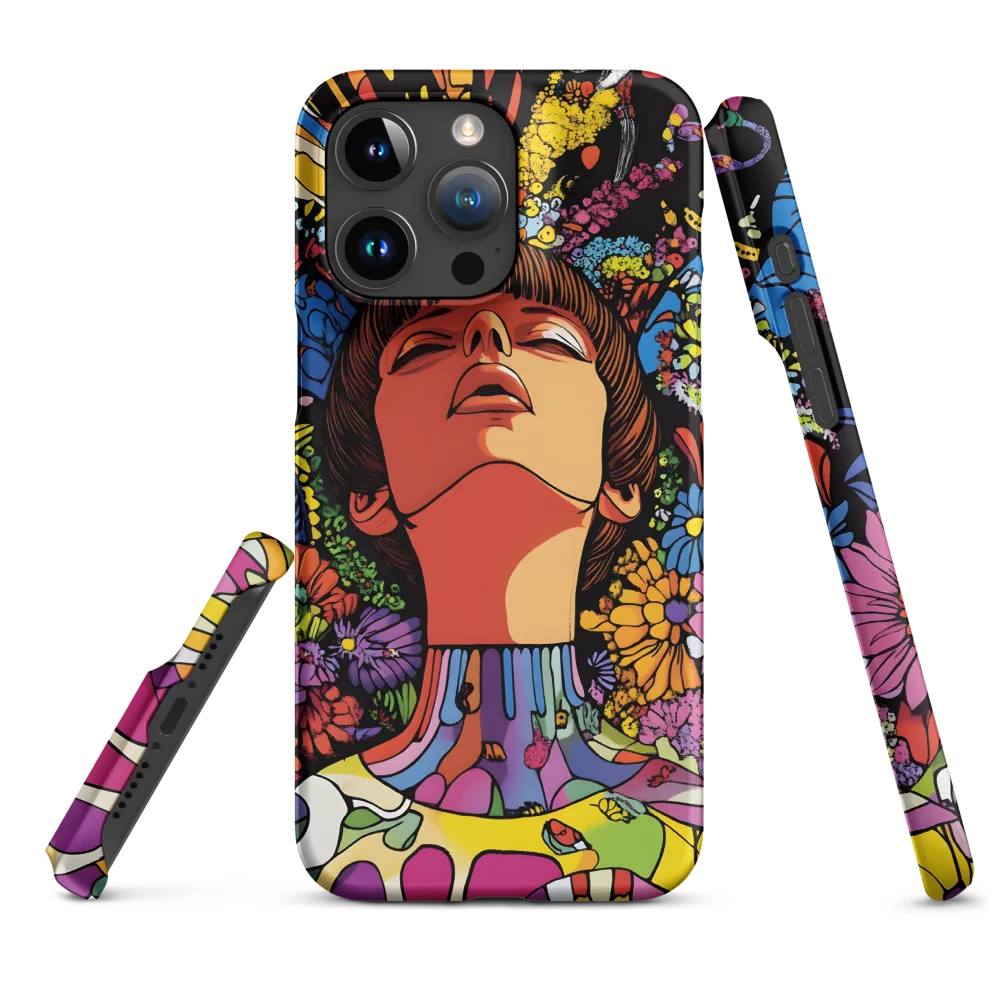 Vibrant Ecstasy: A Psychedelic Portrait