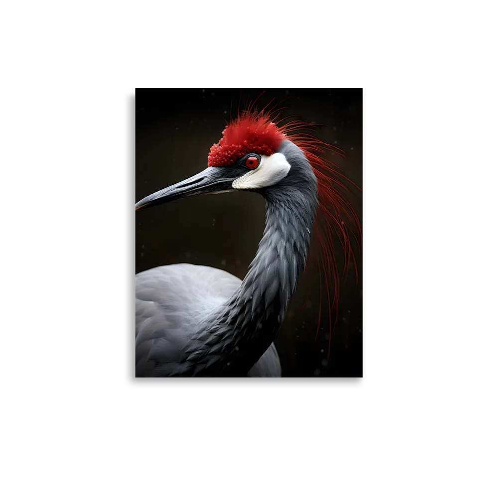 Ember-Crested Elegance | Poster | 11″×14″
