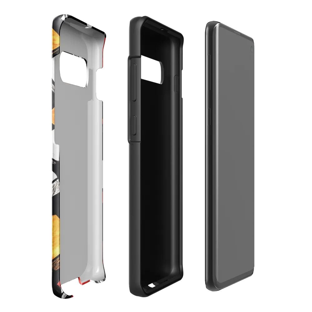 Dynamic Blocks | Phone Case |  S10 Plus | Tough Case | Glossy