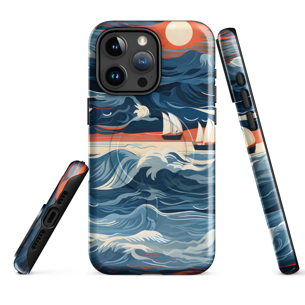 Ocean Whispers: A Voyage at Dusk