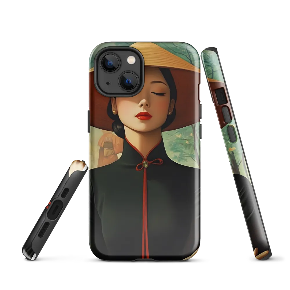 Elegance in Tranquility | Phone Case |  13 | Tough Case | Glossy