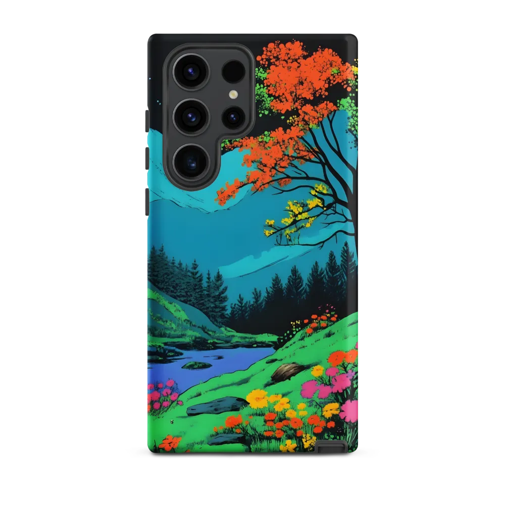 Neon Dreams: A Vibrant Landscape