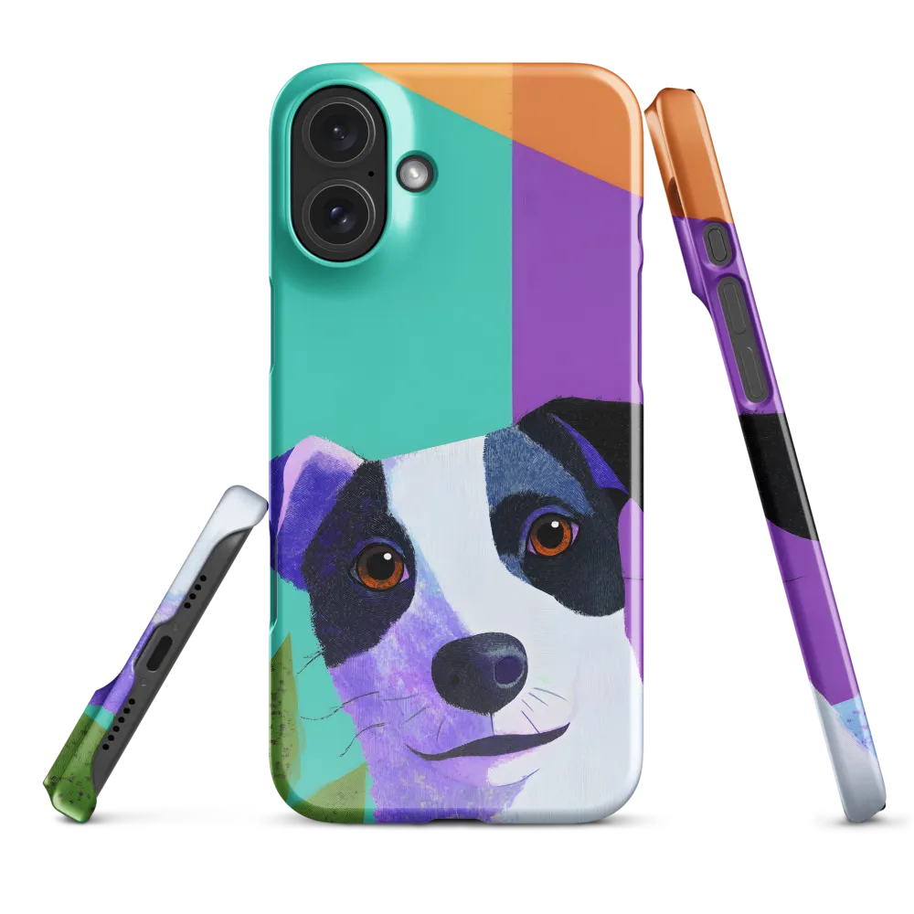 Joyful Canine | Phone Case |  16 Plus | Snap Case | Glossy