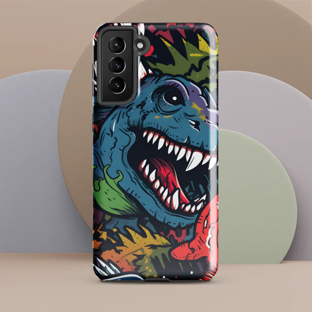 Dino Mania: A Colorful Frenzy