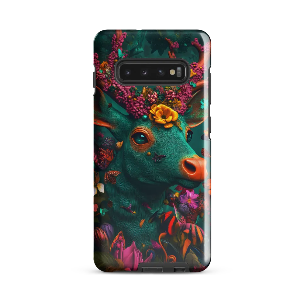 Whimsical Blossoms of the Enchanted Forest | Phone Case |  S10 Plus | Tough Case | Glossy