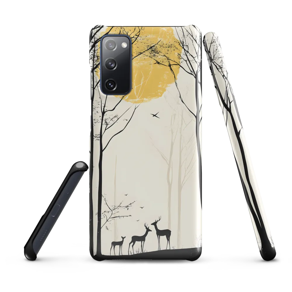 Silhouetted Serenity | Phone Case |  S20 FE | Snap Case | Glossy
