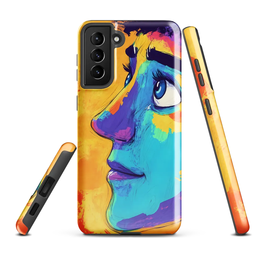 Whispers of Curiosity | Phone Case |  S21 Plus | Tough Case | Glossy
