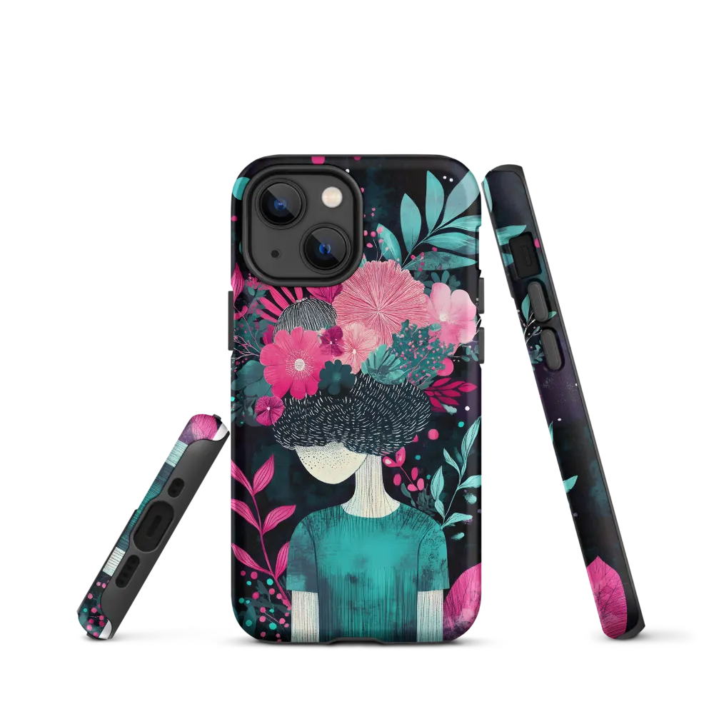 Floral Harmony: A Portrait of Serenity
