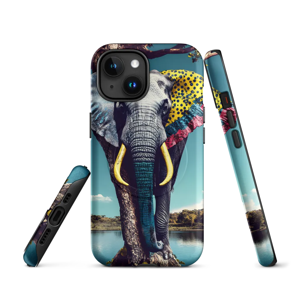 Playful Elegance: The Surreal Elephant
