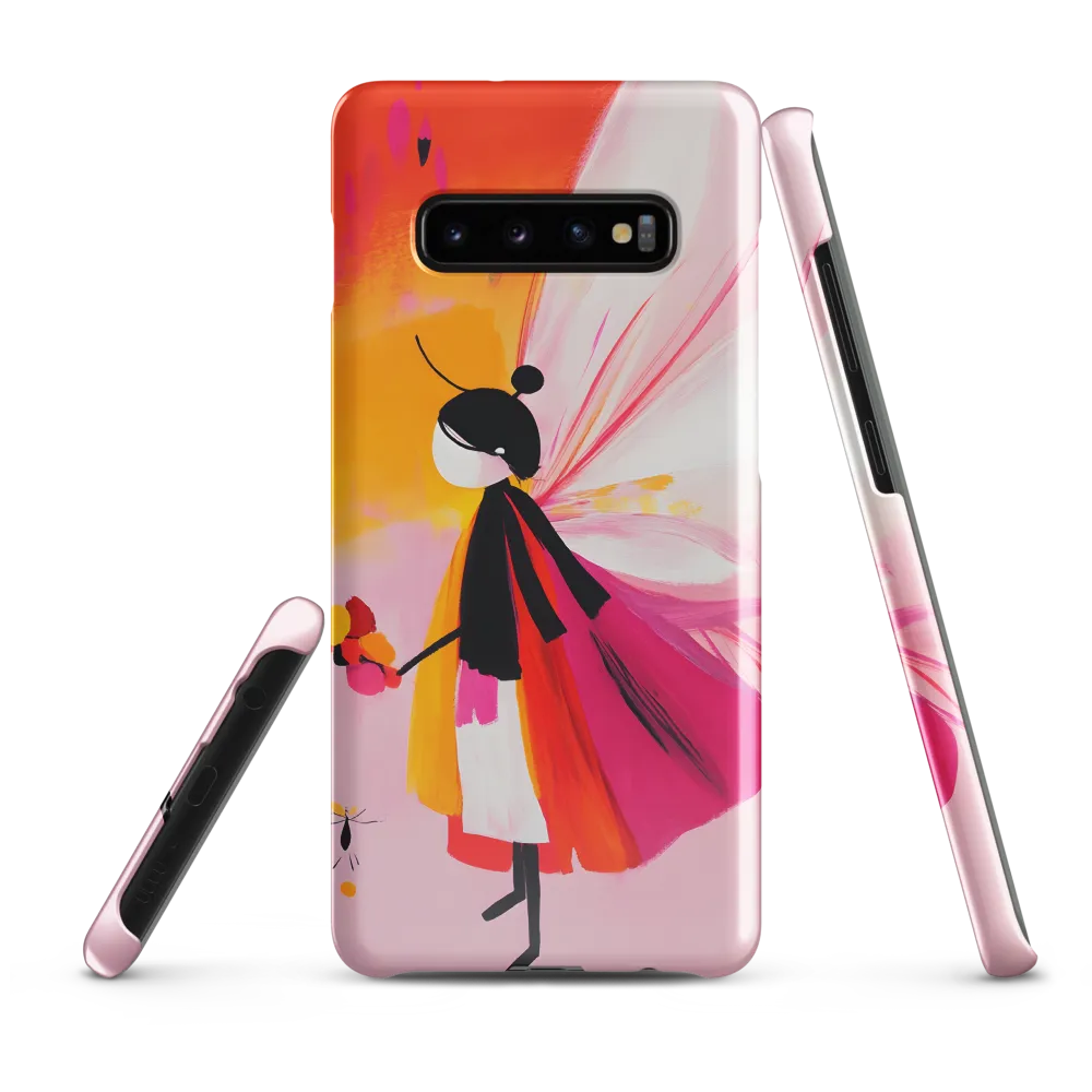 Whispers of a Floral Fairy | Phone Case |  S10 Plus | Snap Case | Glossy