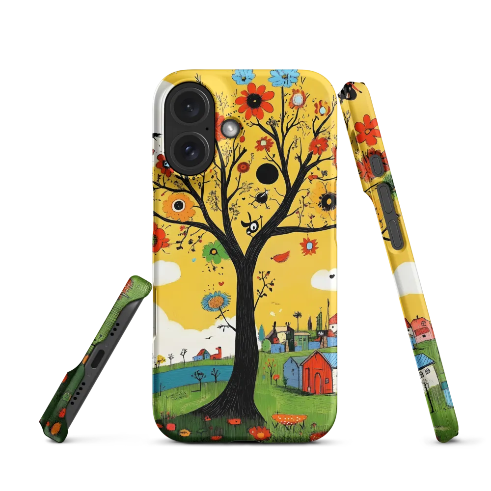 Whimsical Blooms of Life | Phone Case |  16 | Snap Case | Matte