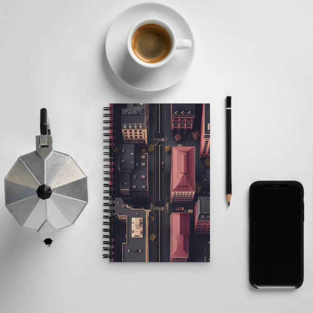 City Serenity at Dusk | Spiral Notebook