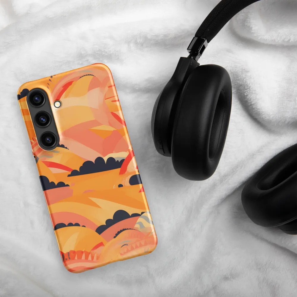Whispers of the Abstract Horizon | Phone Case |  S24 | Snap Case | Matte