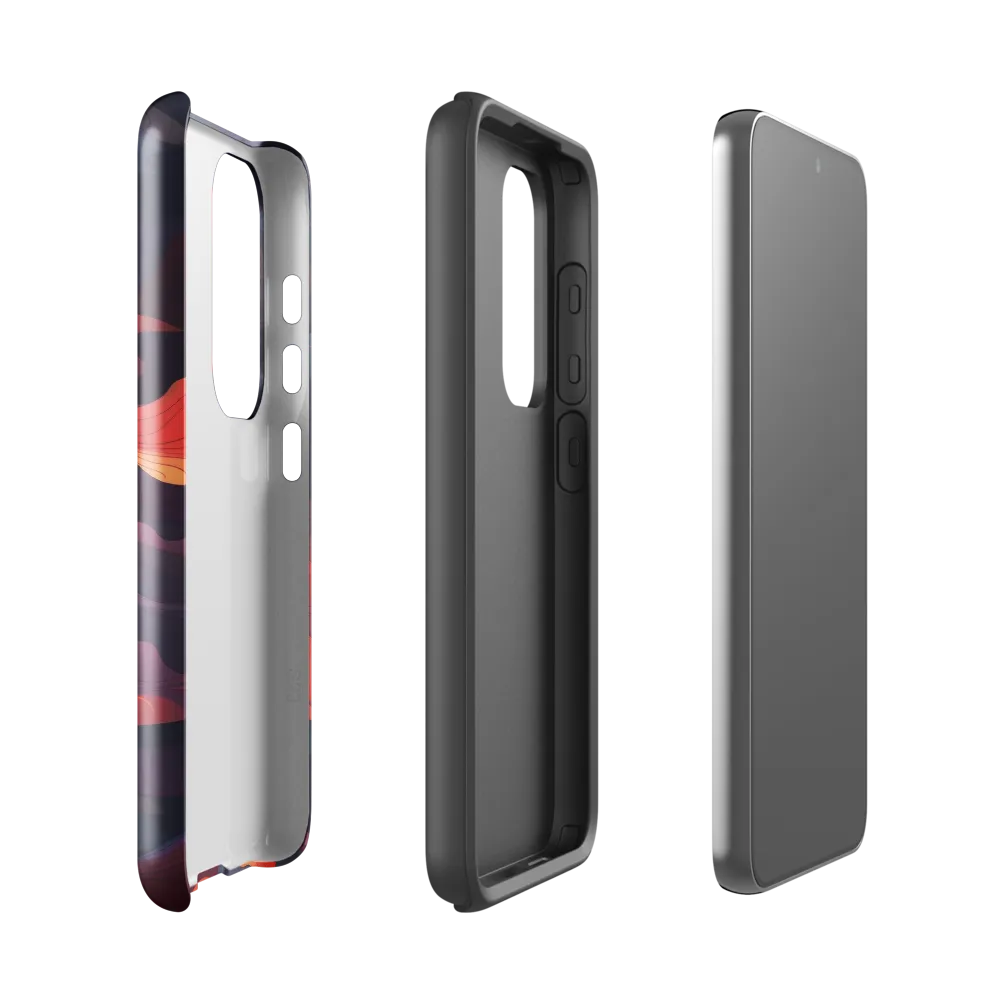 Ethereal Waves of Color | Phone Case |  S23 | Tough Case | Glossy