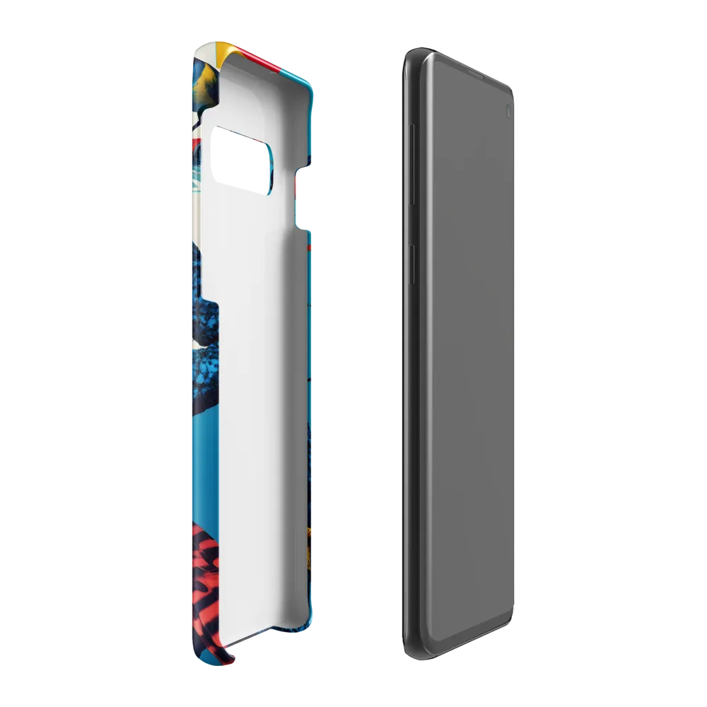 Vibrant Fusion of Nature and Fashion | Phone Case |  S10 Plus | Snap Case | Glossy