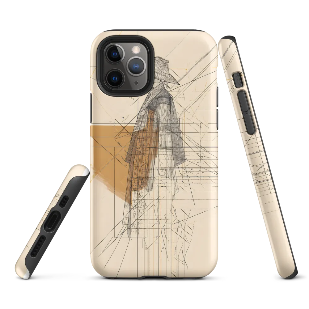Abstract Profile: A Minimalist Exploration | Phone Case |  11 Pro | Tough Case | Matte