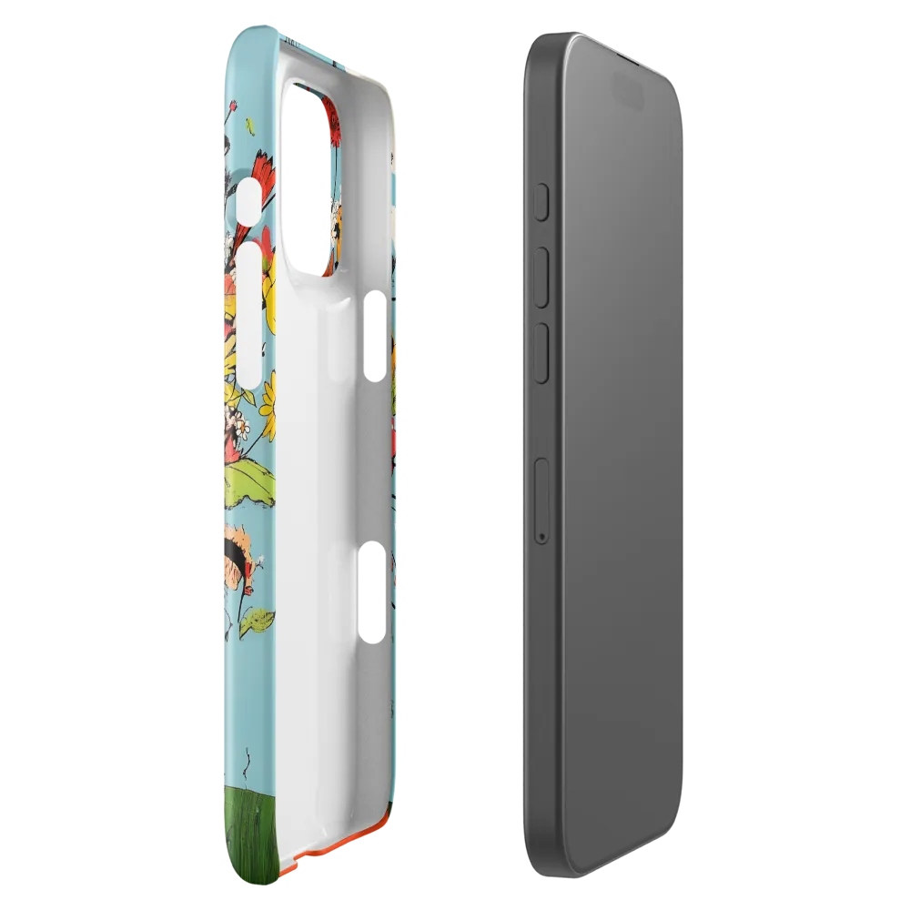 Whimsical Bloom | Phone Case |  16 Pro Max | Snap Case | Glossy