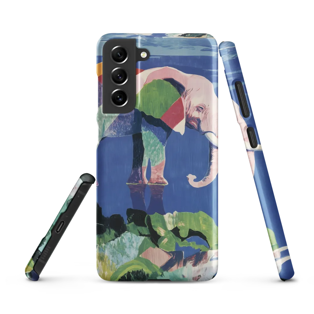 Serenity in Color: The Elephants of Reflection