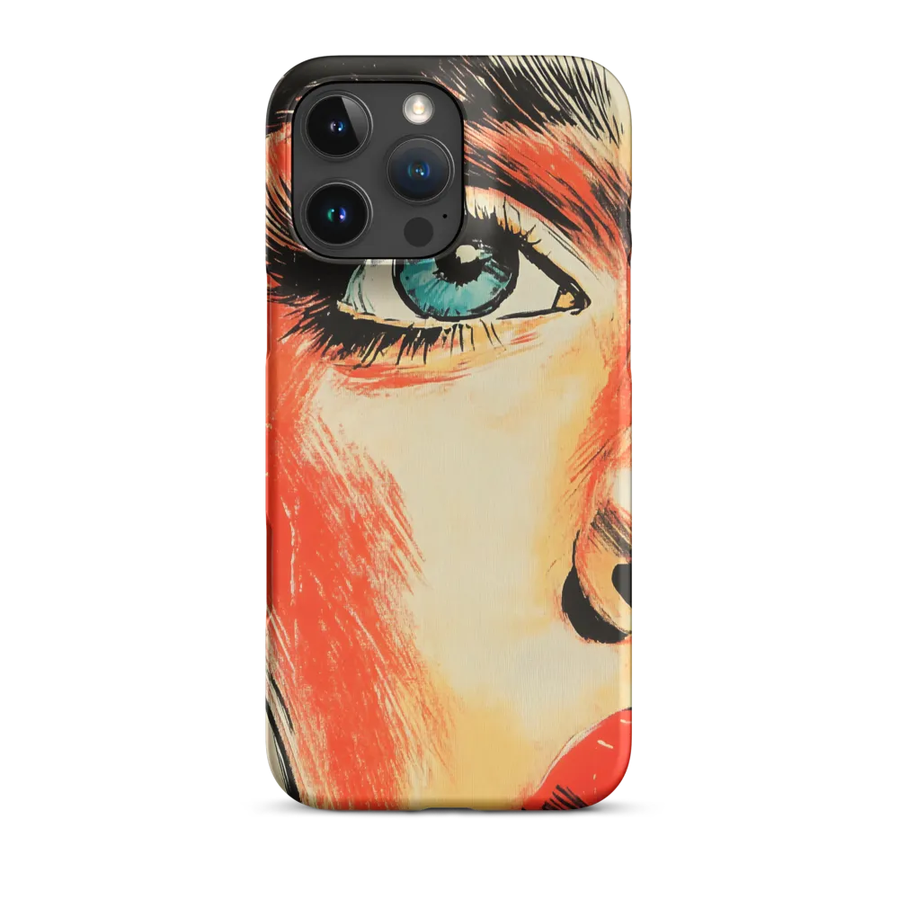 Intense Gaze: A Pop Art Portrait