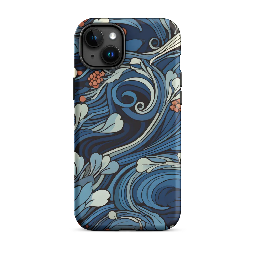 Nature's Elegance: An Oceanic Tapestry | Phone Case |  15 Plus | Tough Case | Matte