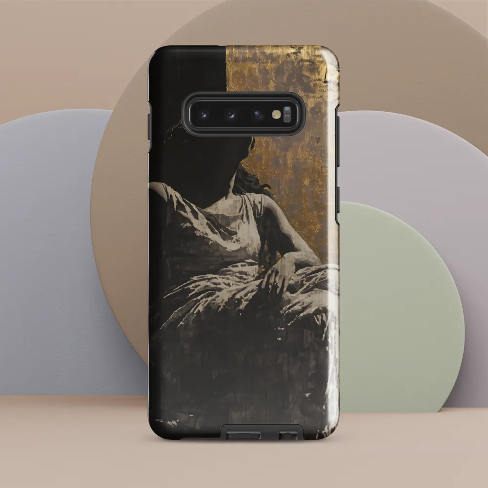 Golden Serenity | Phone Case |  S10 Plus | Tough Case | Glossy