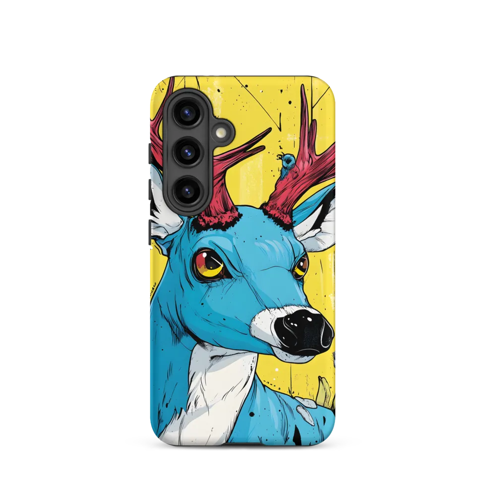 Vivid Antlers: A Modern Take on Nature