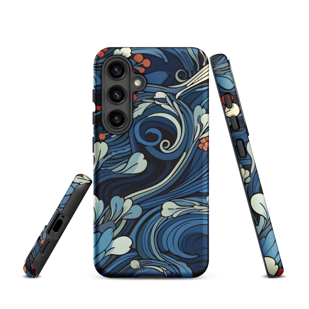 Nature's Elegance: An Oceanic Tapestry | Phone Case |  S24 | Tough Case | Matte