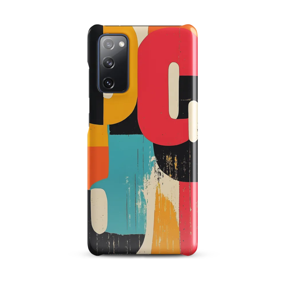 Colorful Curves: Numbers in Harmony | Phone Case |  S20 FE | Snap Case | Glossy