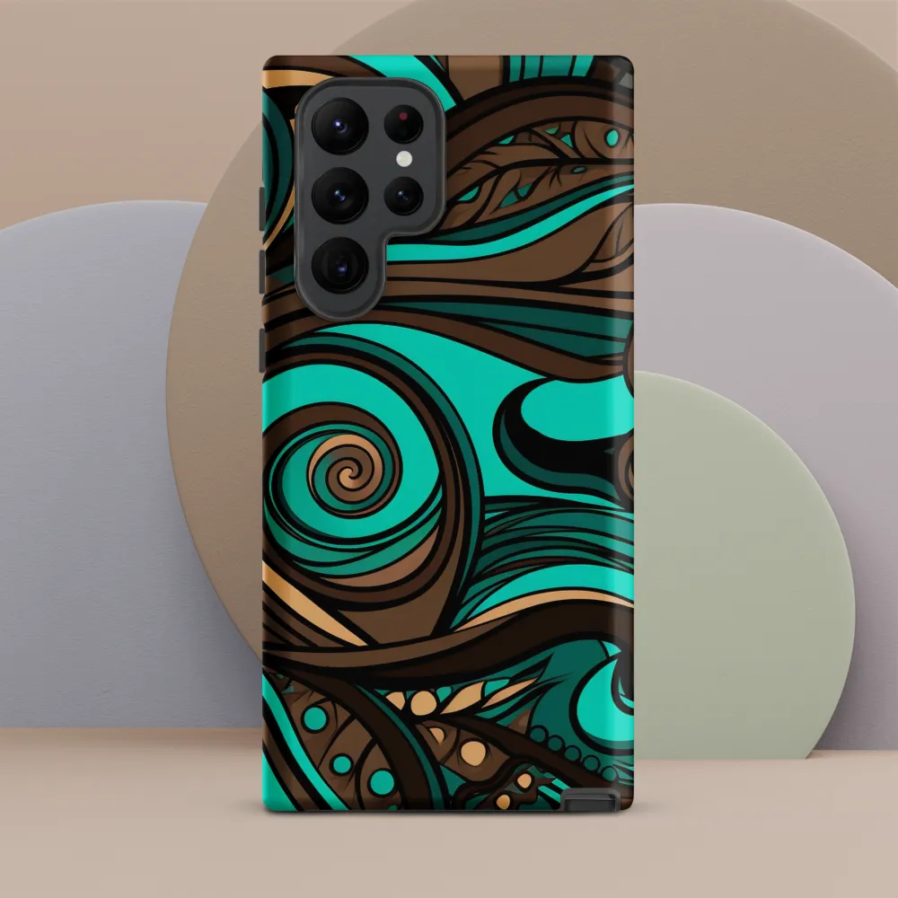 Fluctuating Currents | Phone Case |  S22 Ultra | Tough Case | Matte