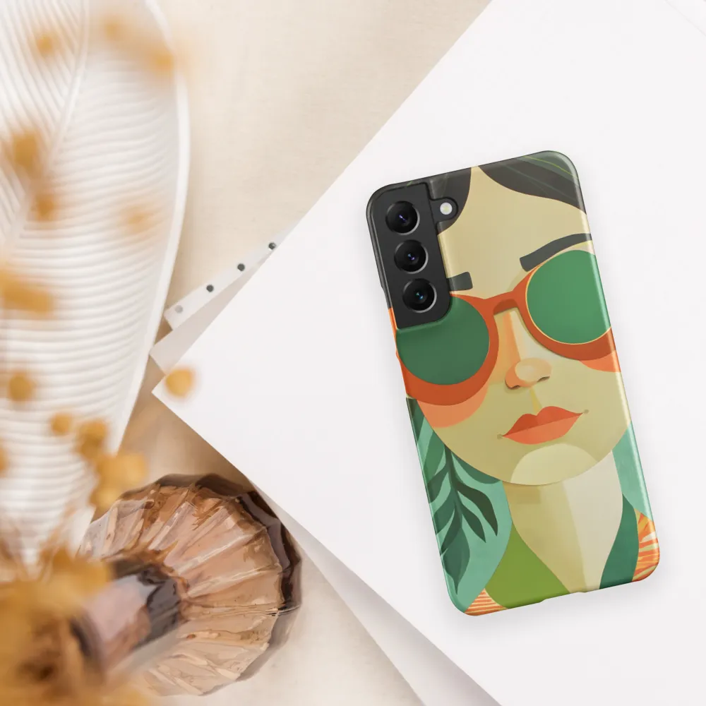 Bold Serenity: A Modern Portrait