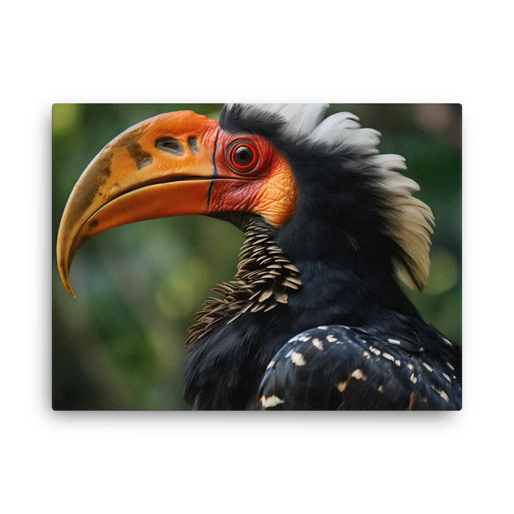 Majesty of the Hornbill | Thin Canvas | 18″×24″