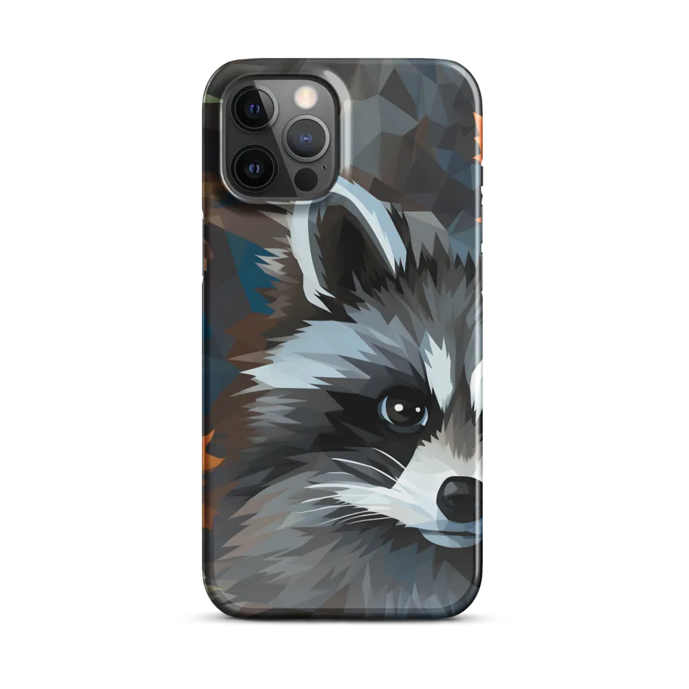 Whispers of Autumn: The Raccoon's Gaze